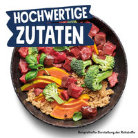 Produktbild von Pets Deli Getreidefreies Hund Nassfutter Rind Adult 6 x 400g - 6 x 400 g