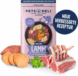 Produktbild von Pets Deli Getreidefreies Trockenfutter Lamm und Rind für Senior Hunde 6kg - 2 x 6 kg