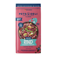 Produktbild von Pets Deli Getreidefreies und glutenfreies Adult Soft Trockenfutter für Hunde mit Rind 6kg - 6 kg