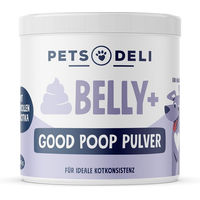 Produktbild von Pets Deli Good Poop Nahrungsergänzung Pulver für Hunde Junior zur Verdauung und Zahnpflege 200g