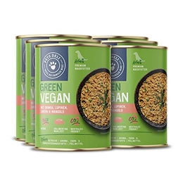 Pets Deli Green Vegan Hunde Nassfutter Lupinen und Süßkartoffel Hypoallergen Getreidefrei Ohne Zucker 6x375 g - 6 x 400 g – Bild 1 von 3