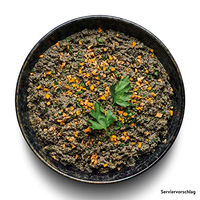Produktbild von Pets Deli Green Veggie Hunde Nassfutter Adult mit Hüttenkäse und Vollei-Pulver, vegetarisch, glutenfrei und ohne Zucker, 6x400g - 6 x 400 g