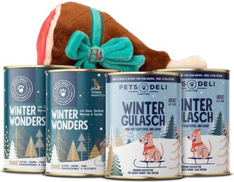 Produktbild von Pets Deli Hund Festmahl Paket für Senioren getreidefrei und glutenfrei 1600g