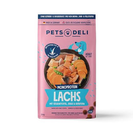 Pets Deli Hunde Trockenfutter Lachs 2 kg – Bild 1 von 3