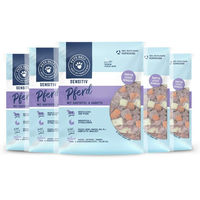 Produktbild von Pets Deli Hundefutter Sensitive BARF Pferd mit Karotte und Kartoffel hypoallergen getreidefrei Adult 5x200g - 5 x 200 g