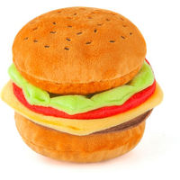 Produktbild von Pets Deli Hundespielzeug American Classic Burger Mini Plüsch Bunt für Junior Hunde