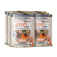 Produktbild von Pets Deli Hypo Care Hunde Nassfutter Känguru Stückchen in Sauce für Adult, getreidefrei, 6x400g - 6 x 400 g