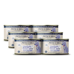 Pets Deli Hypo Care Hunde Nassfutter Pferd mit Süßkartoffel und Distelöl für Adult, Stückchen in Sauce, getreidefrei, 6x200g - 6 x 200 g – Bild 1 von 2