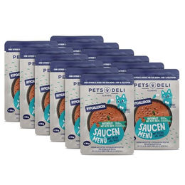 Pets Deli Hypo Care Katzen Nassfutter Ente Stückchen in Sauce Hypoallergen 12x70g – Bild 1 von 3