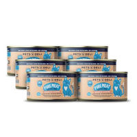 Produktbild von Pets Deli Hypo Care Pure Meat Katzen Nassfutter Känguru Monoprotein mit FOS-Präbiotika und Leinöl 6x200g - 6 x 200 g