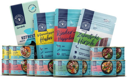 Produktbild von Pets Deli Influencer Probierpaket Nassfutter für Senioren Hunde 2630g - 2630 g