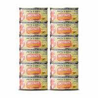 Produktbild von Pets Deli Juicy Filets Katzen Nassfutter Huhn in Sauce, getreidefrei und ohne Zucker, 12x70g - 12 x 70 g
