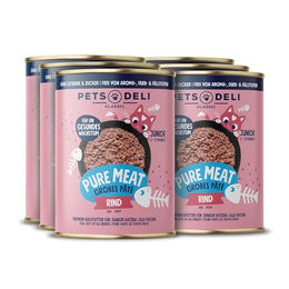 Pets Deli Junior Katzen Nassfutter Kitten Rind & Geflügel getreidefrei ohne Zucker 6x400g - 6 x 400 g – Bild 1 von 3