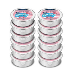 Pets Deli Junior Katzen Nassfutter Pure Meat Rind & Geflügel für Kitten, getreidefrei, ohne Zucker, 12x85g - 12 x 85 g – Bild 1 von 4
