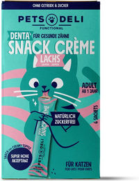 Produktbild von Pets Deli Katzen Leckerli Fisch für Adult getreidefrei und zuckerfrei 6x15g