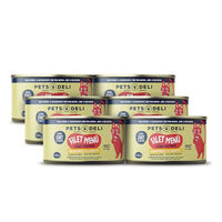 Produktbild von Pets Deli Katzen Nassfutter Filet Menü Huhn mit Herz, getreidefrei und ohne Zucker, 6x200g