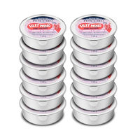 Produktbild von Pets Deli Katzen Nassfutter Filet Menü Hühnerfilet mit Garnele und Zucchini, Stückchen in Sauce, getreidefrei, ohne Zucker, für erwachsene Katzen, 12x85g - 12 x 85 g