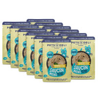 Produktbild von Pets Deli Katzen Nassfutter Huhn Stückchen in Sauce, getreidefrei, glutenfrei und ohne Zucker, Adult, 12 x 70g - 12 x 70 g