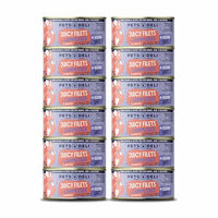 Produktbild von Pets Deli Katzen Nassfutter Juicy Filets Huhn mit Lamm und Herz in Sauce, getreidefrei und ohne Zucker, 12x70g - 12 x 70 g