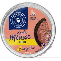 Produktbild von Pets Deli Katzen Nassfutter Mousse Huhn und Rind Senior Getreidefrei Monoprotein 85g - 85 g