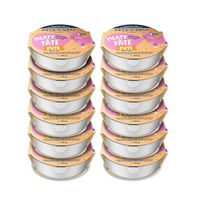 Produktbild von Pets Deli Katzen Nassfutter Pastete Pute Rind Schwein Getreidefrei Sensitive 12x85g - 12 x 85 g