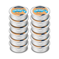 Produktbild von Pets Deli Katzen Nassfutter Pure Meat Pute Mono-Protein für ausgewachsene Katzen 12x85g