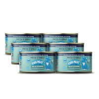 Produktbild von Pets Deli Katzen Nassfutter Pure Meat Wild mit Wildschwein, Ente und Fasan, Stückchen in Sauce, Adult, Getreidefrei, 6x200g Dose - 6 x 200 g