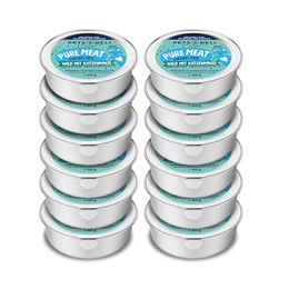 Pets Deli Katzen Nassfutter Pure Meat Wild mit Wildschwein, Ente und Fasan, Stückchen in Sauce, für ausgewachsene Katzen, 12x85g - 12 x 85 g – Bild 1 von 3