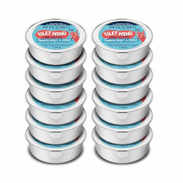 Pets Deli Katzen Nassfutter Thunfischfilet mit Kürbis und Basilikum, Stückchen in Sauce, getreidefrei, ohne Zucker, 12x85g – Bild 1 von 4