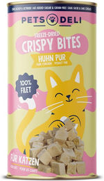 Produktbild von Pets Deli Katzen Snacks Hühnerbrustfilet gefriergetrocknet getreidefrei zuckerfrei für Senior Katzen 25g - 25 g