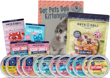 Produktbild von Pets Deli Katzenfutter Kitten Kennenlernbox getreidefrei und zuckerfrei 890g - 890 g