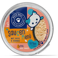 Produktbild von Pets Deli Kitten Nassfutter Pute in Sauce getreidefrei und glutenfrei 85g - 85 g
