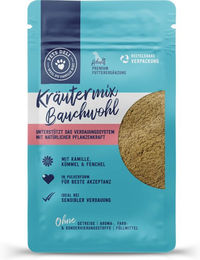 Produktbild von Pets Deli Kräutermix Bauchwohl Nahrungsergänzung für Hunde Pulver zur Magen-Darm-Unterstützung 100g - 100 g