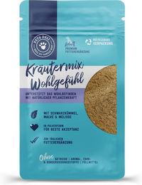 Produktbild von Pets Deli Kräutermix Wohlgefühl Nahrungsergänzung für Hunde Vegan 100g - 100 g
