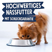 Produktbild von Pets Deli Mini Hunde Nassfutter Rind mit hohem Fleischanteil getreidefrei und glutenfrei 16x100 g - 16 x 100 g