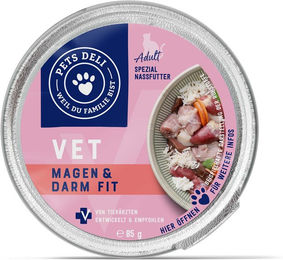 Produktbild von Pets Deli Nassfutter für Katzen Senior Ente Magen-Darm Getreidefrei 85g Dose - 85 g