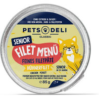 Produktbild von Pets Deli Nassfutter Huhn Filets für Katzen Adult getreidefrei und zuckerfrei 85g - 85 g