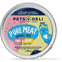 Produktbild von Pets Deli Nassfutter Huhn für Katzen Adult getreidefrei und zuckerfrei 200g
