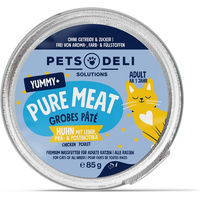 Produktbild von Pets Deli Nassfutter Huhn für Katzen Adult getreidefrei und zuckerfrei 85g - 85 g