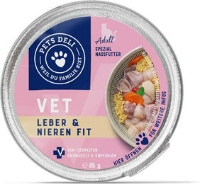 Produktbild von Pets Deli Nassfutter Leber und Niere für Katzen Adult ohne Zucker 85g - 85 g