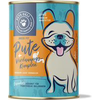 Produktbild von Pets Deli Nassfutter Pute für Senior Hunde getreidefrei und hypoallergen 400g Dose - 400 g