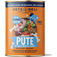Produktbild von Pets Deli Nassfutter Pute für Welpen getreidefrei und zuckerfrei 400g - 400 g