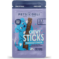 Produktbild von Pets Deli Pferdesticks für Hunde - Getreidefrei und Hypoallergen Naturkauartikel zur Zahnpflege