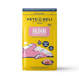 Pets Deli Premium Basic Hunde Trockenfutter Huhn für Adult, glutenfrei, 2 kg – Bild 1 von 1