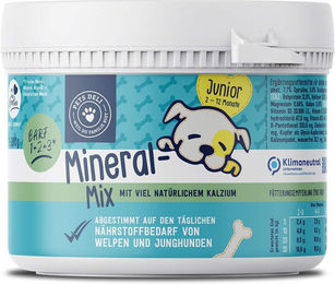 Produktbild von Pets Deli Premium Mineral-Mix Junior Nahrungsergänzung für Hunde zur Unterstützung von Gelenken und Knochen 200g - 200 g