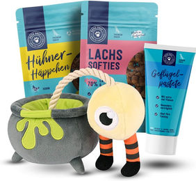 Produktbild von Pets Deli Probierpaket Trick or Treat Hundensnacks für Senioren getreidefrei und glutenfrei 255g