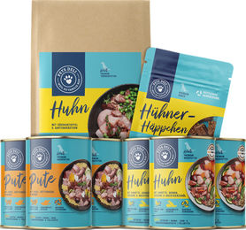 Produktbild von Pets Deli Probierpaket Verdauung-Plus für Senioren Hunde Geflügel Sensitive 4490g - 4490 g