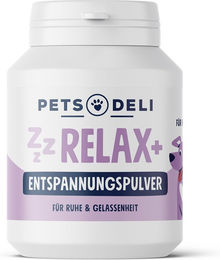 Produktbild von Pets Deli Relaxpulver Nahrungsergänzung zur Beruhigung für Hunde Junior 90g
