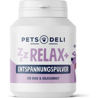 Produktbild von Pets Deli Relaxpulver Nahrungsergänzung zur Beruhigung für Hunde Junior 90g