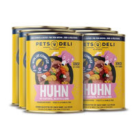 Produktbild von Pets Deli Senior Hunde Nassfutter Huhn mit Kartoffel Ricotta und Birne Getreidefrei 6x800g - 6 x 800 g